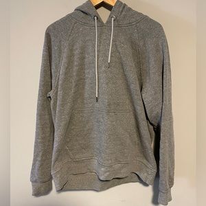 Flint and Tinder Grey Heather 10 Year Pullover Hoody Large